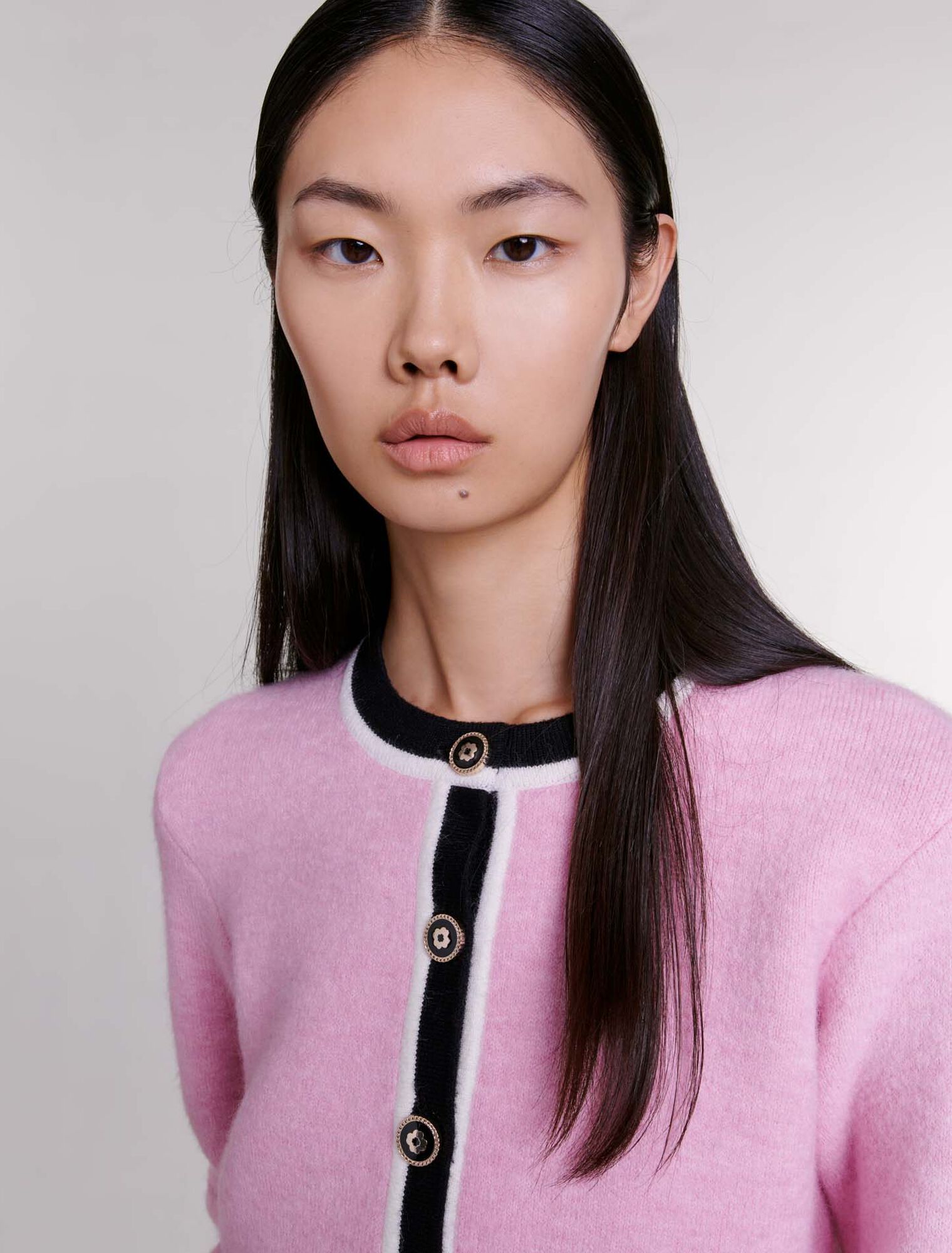 Kurzer Strick-Cardigan