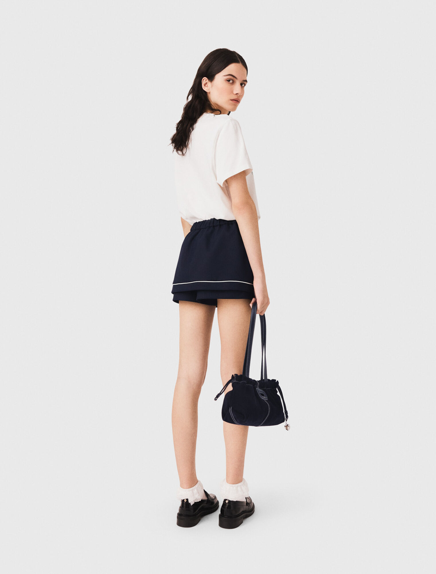 Elegante Wickel-Shorts