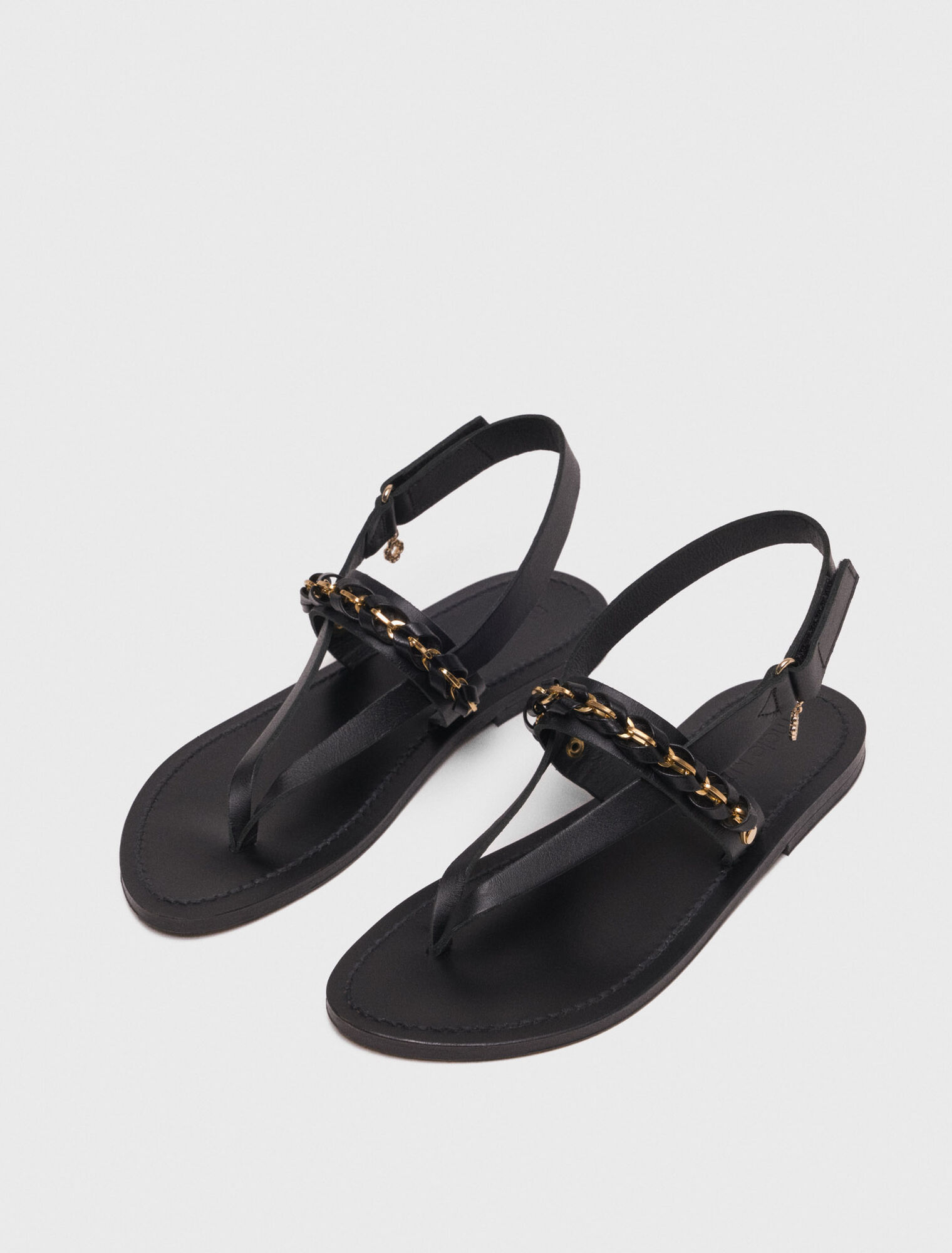 Flache Ledersandalen K.Jacques