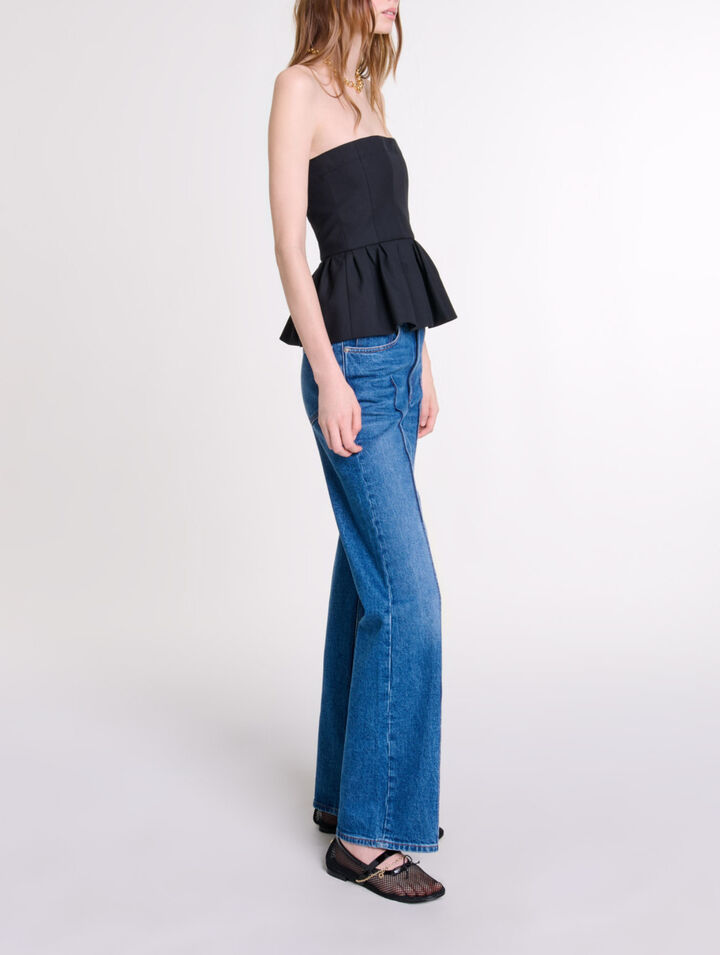 Bustier-Top mit Sch&ouml;&szlig;chen