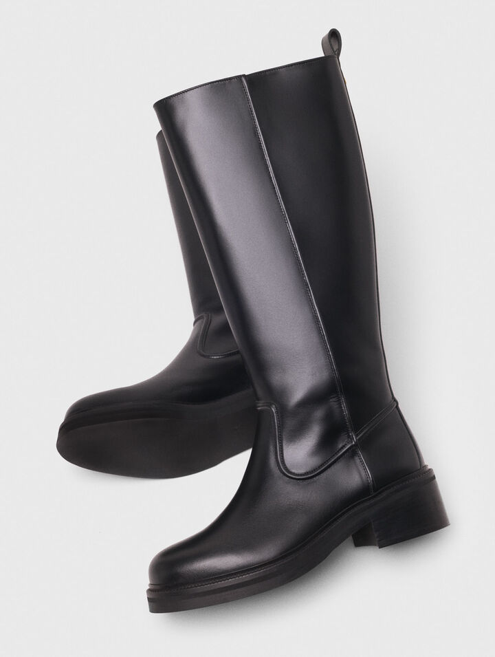 Lederstiefel