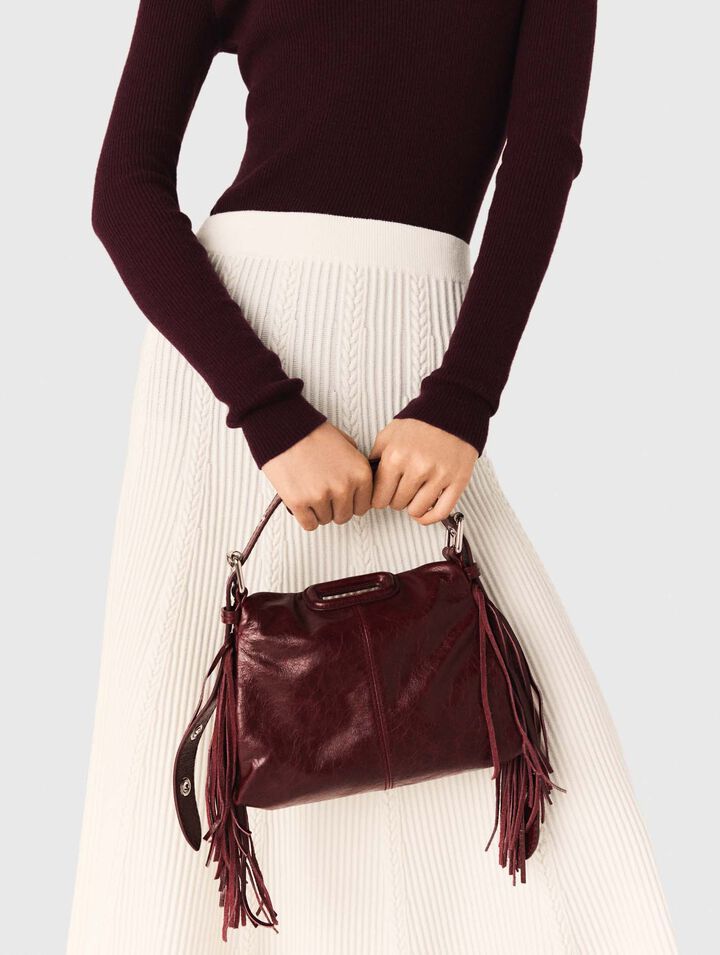 Tasche Miss M Mini, Craquelé-Leder