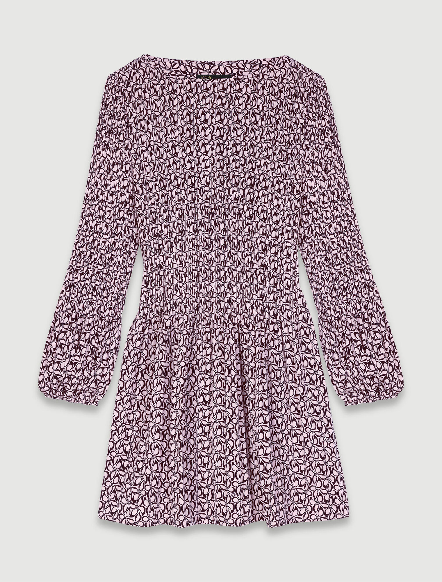 Kurzes Kleid mit Print
