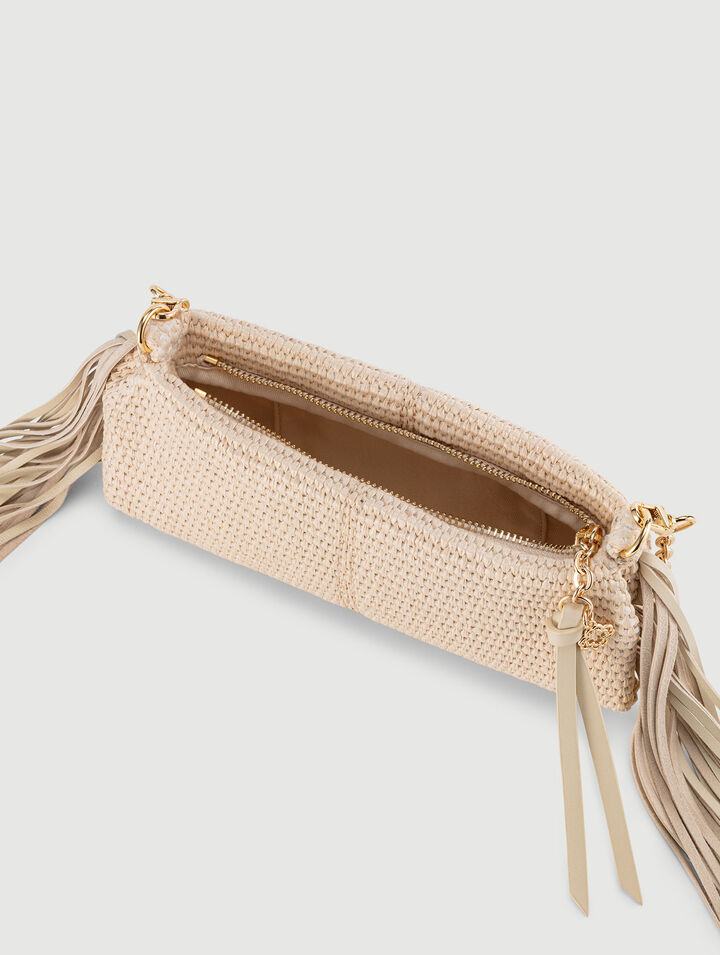 Miss M-Clutch in Bast-Optik