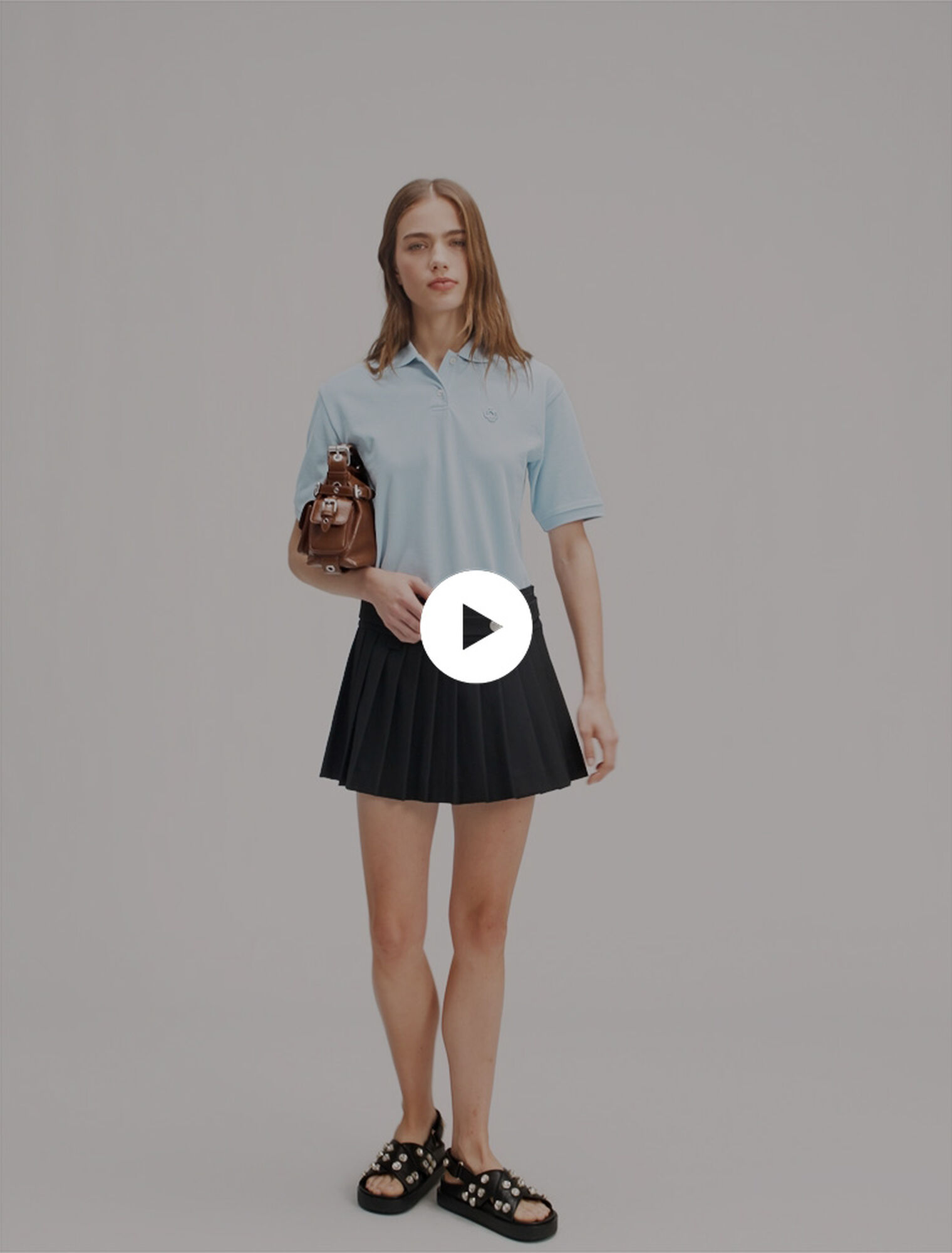 Poloshirt mit Logo-Patch