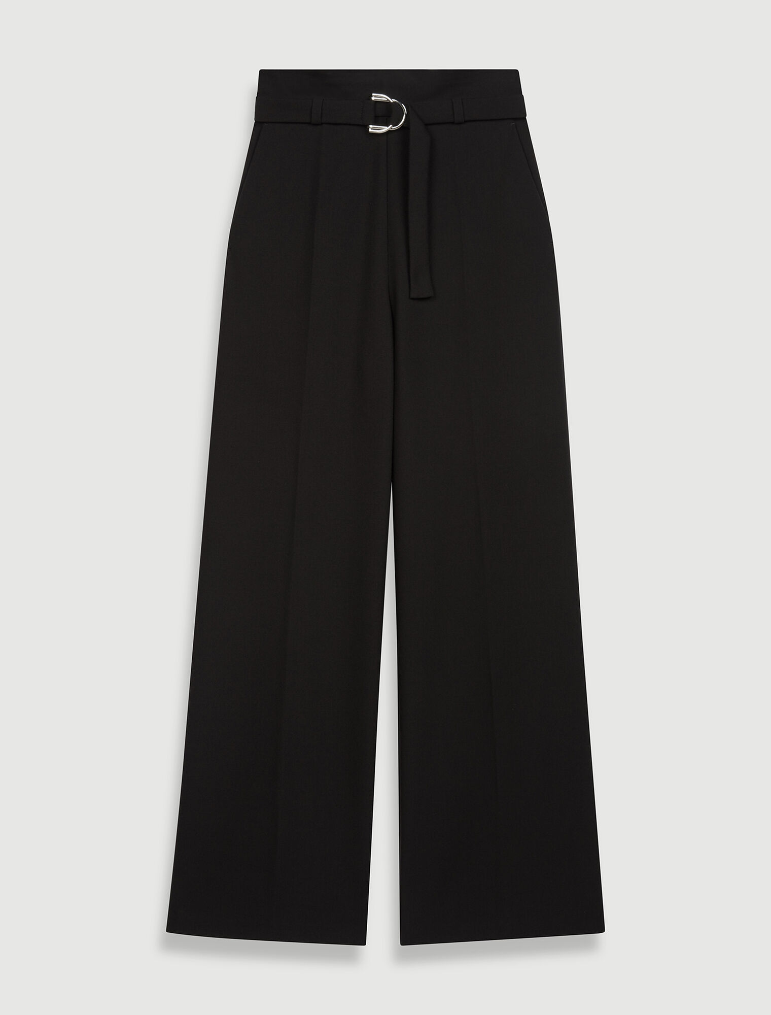 Weite hose mit gürtel