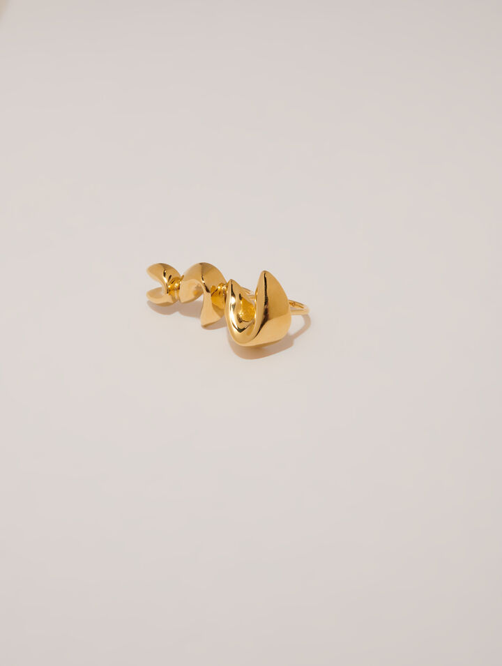 Dreifacher Glückskeks-Ring