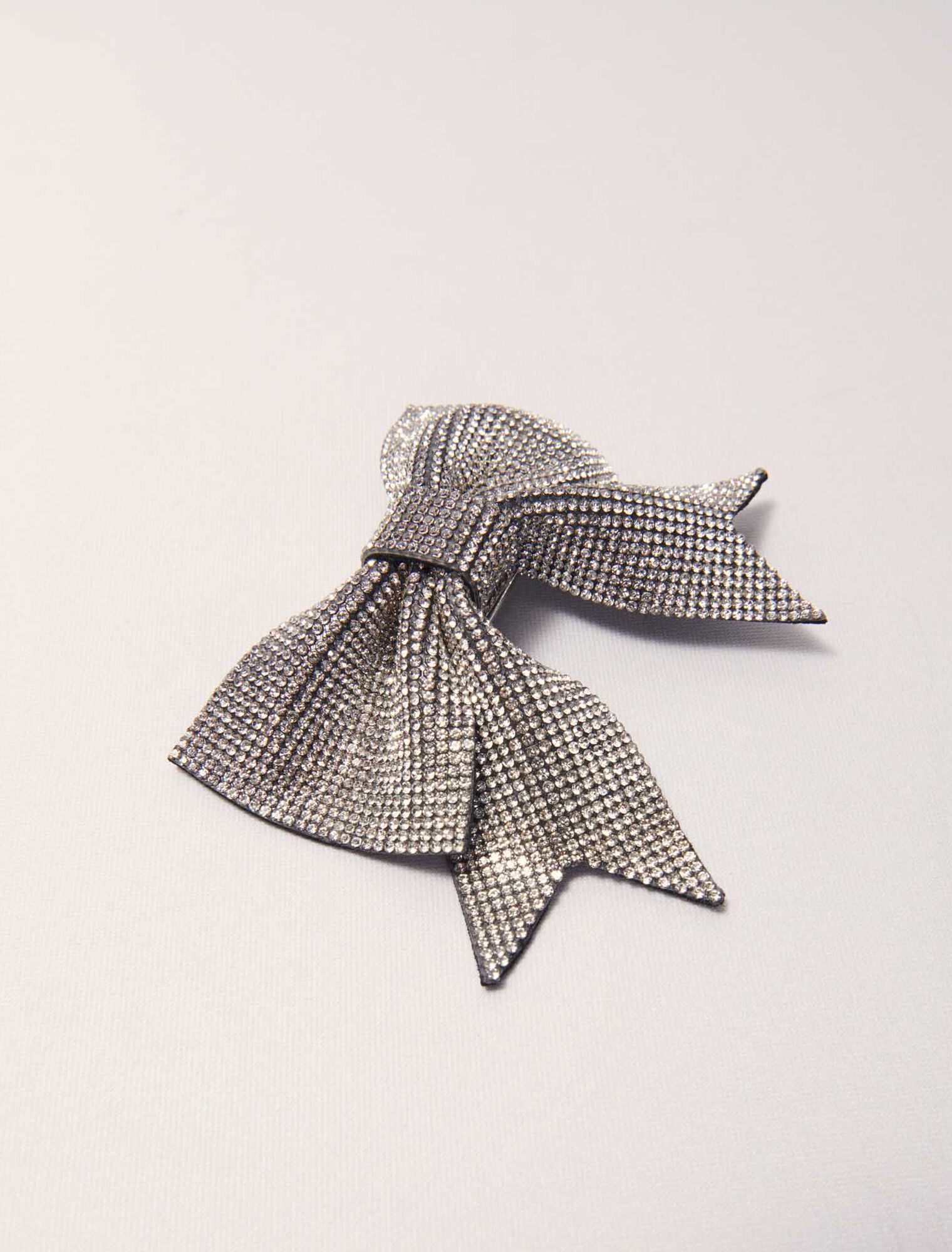 Haarspange Strass-Schleife