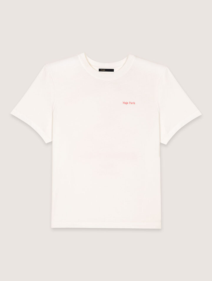 T-Shirt mit Druckmuster