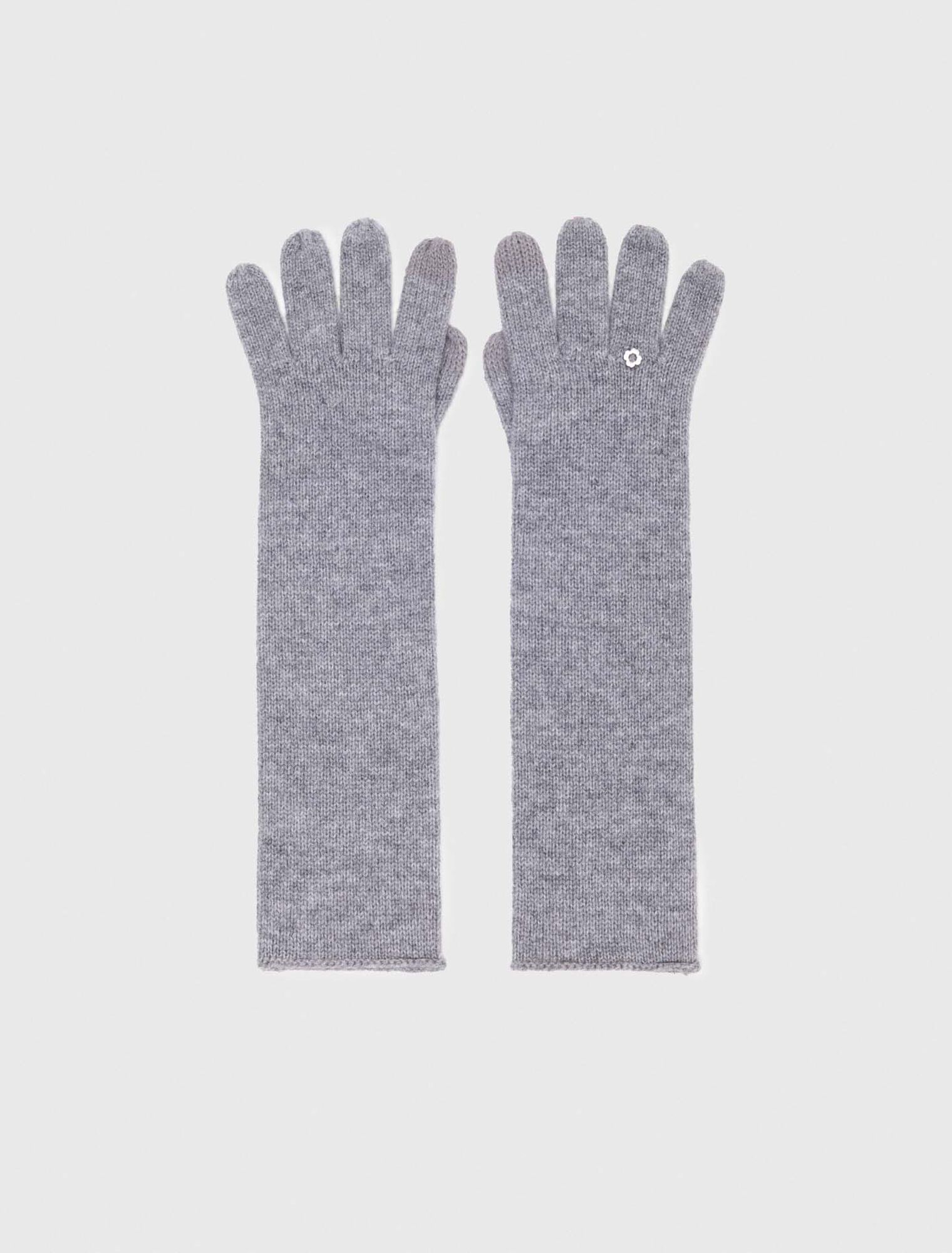 Lange Handschuhe Wolle & Kaschmir