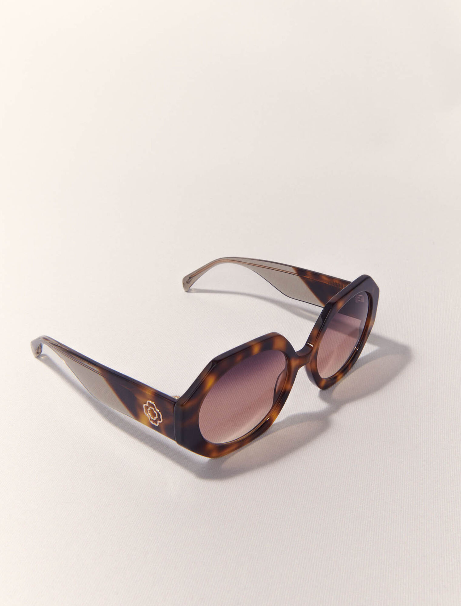 Runde Sonnenbrille aus Acetat