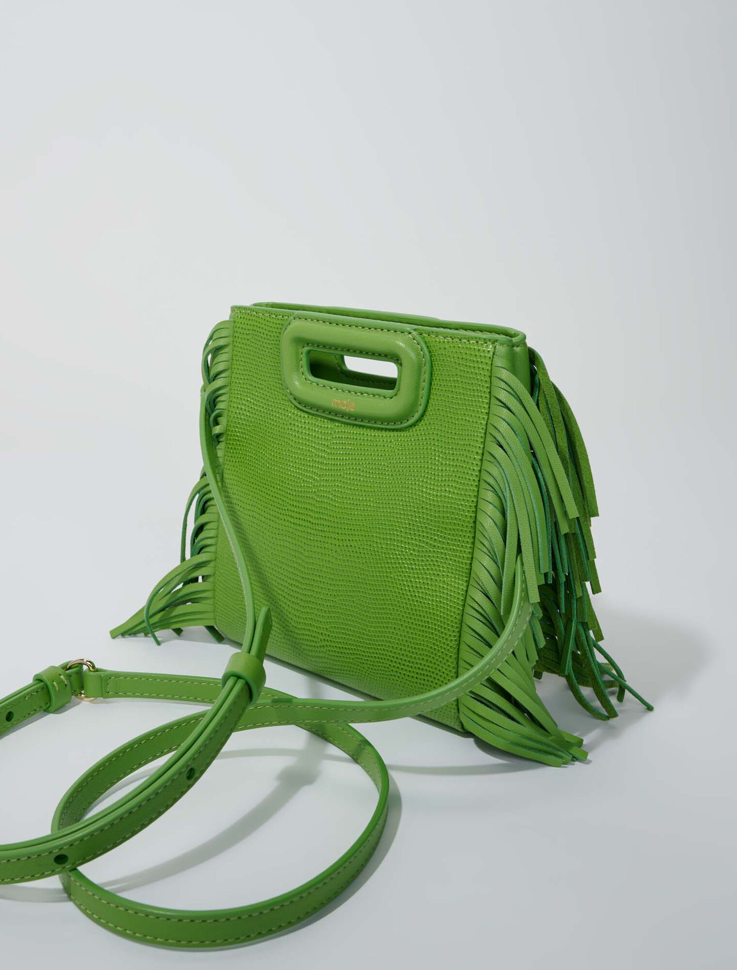 M Mini-Tasche aus Leder