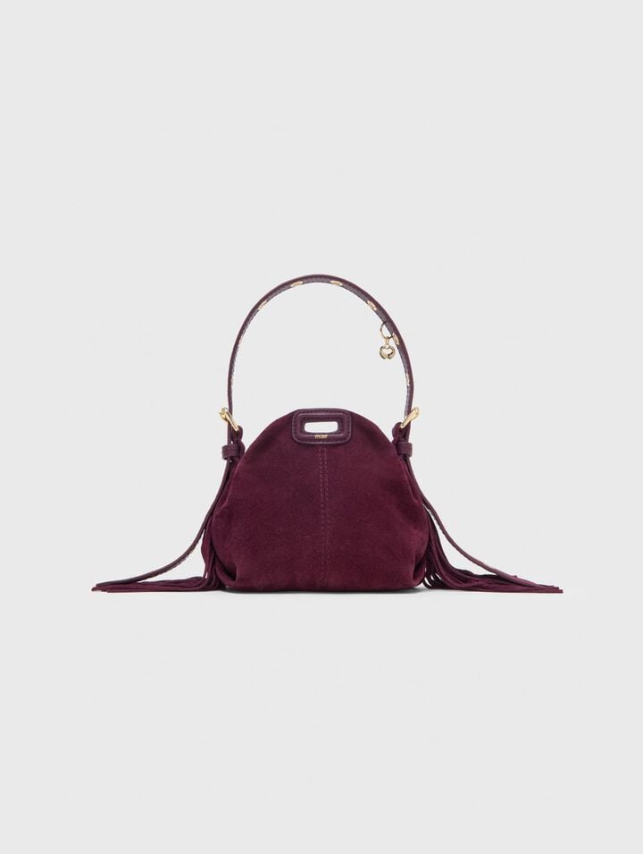 Tasche Miss M Micro aus Wildleder