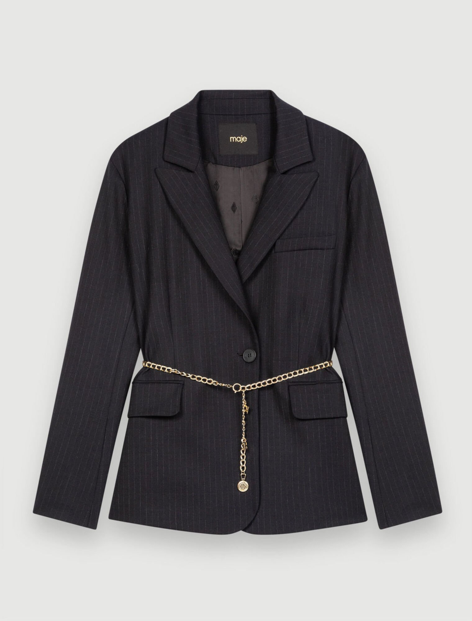 Gestreifte Tennis-Tailoringjacke