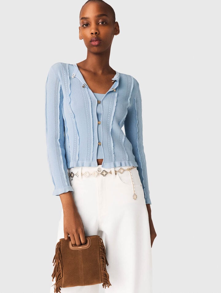 M-Minitasche aus Wildleder