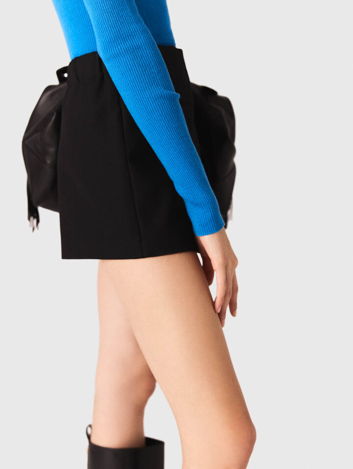Elegante Wickel-Shorts