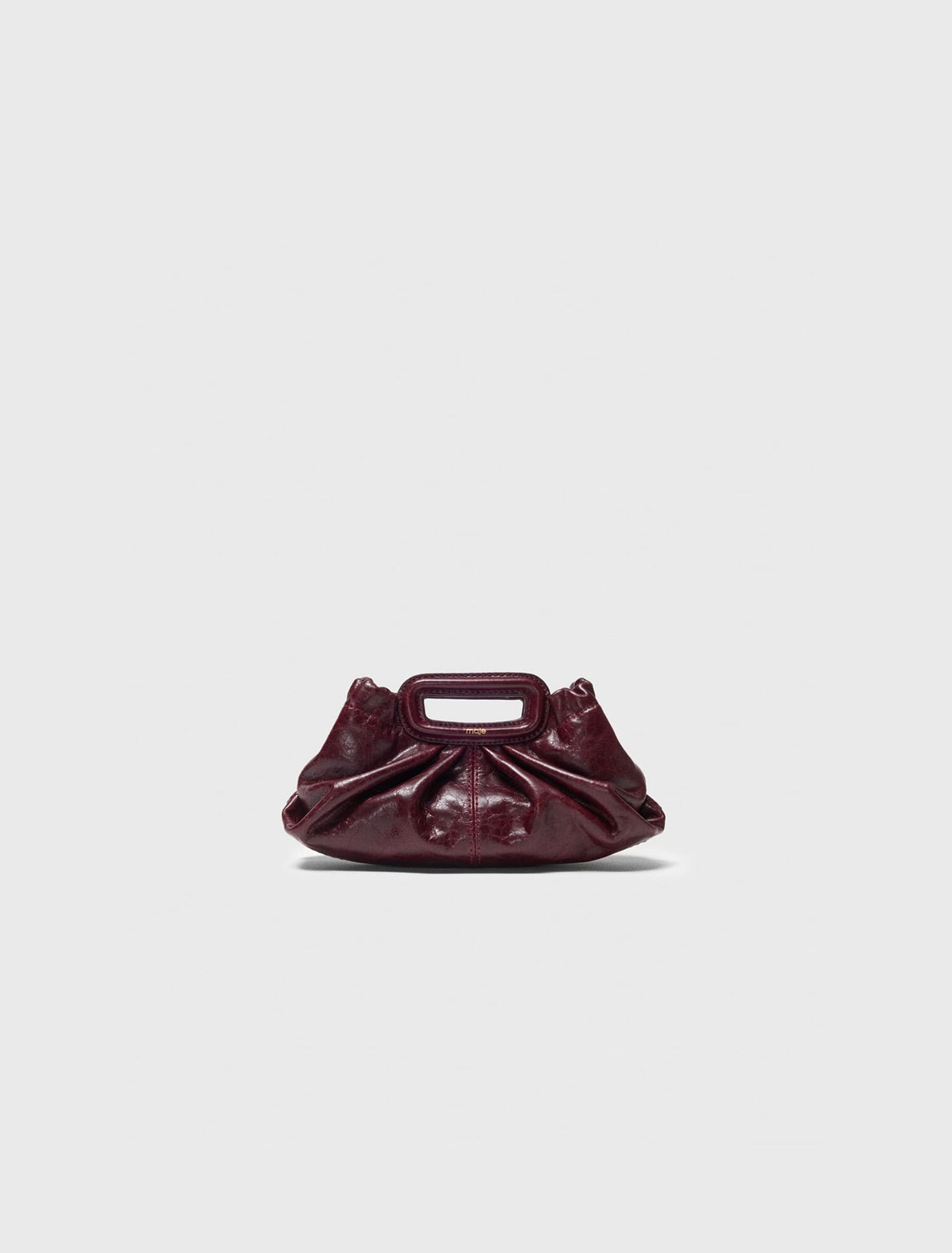 Milpli Mini-Clutch Craquel&eacute;-Leder