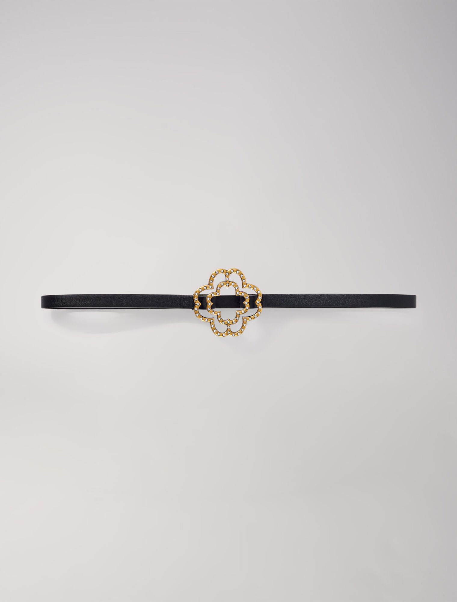 Clover-Gürtel mit Perlen