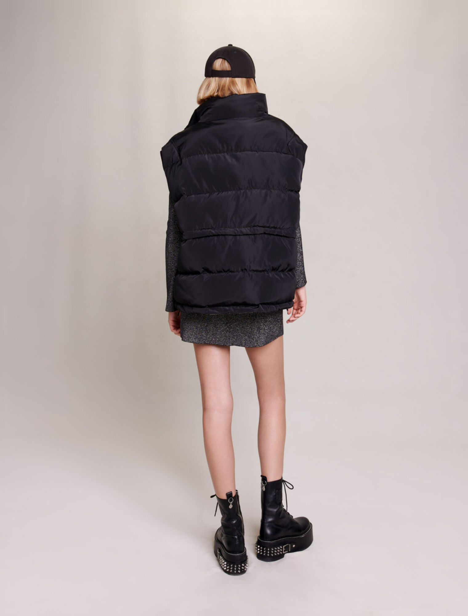 Ärmellose Steppjacke