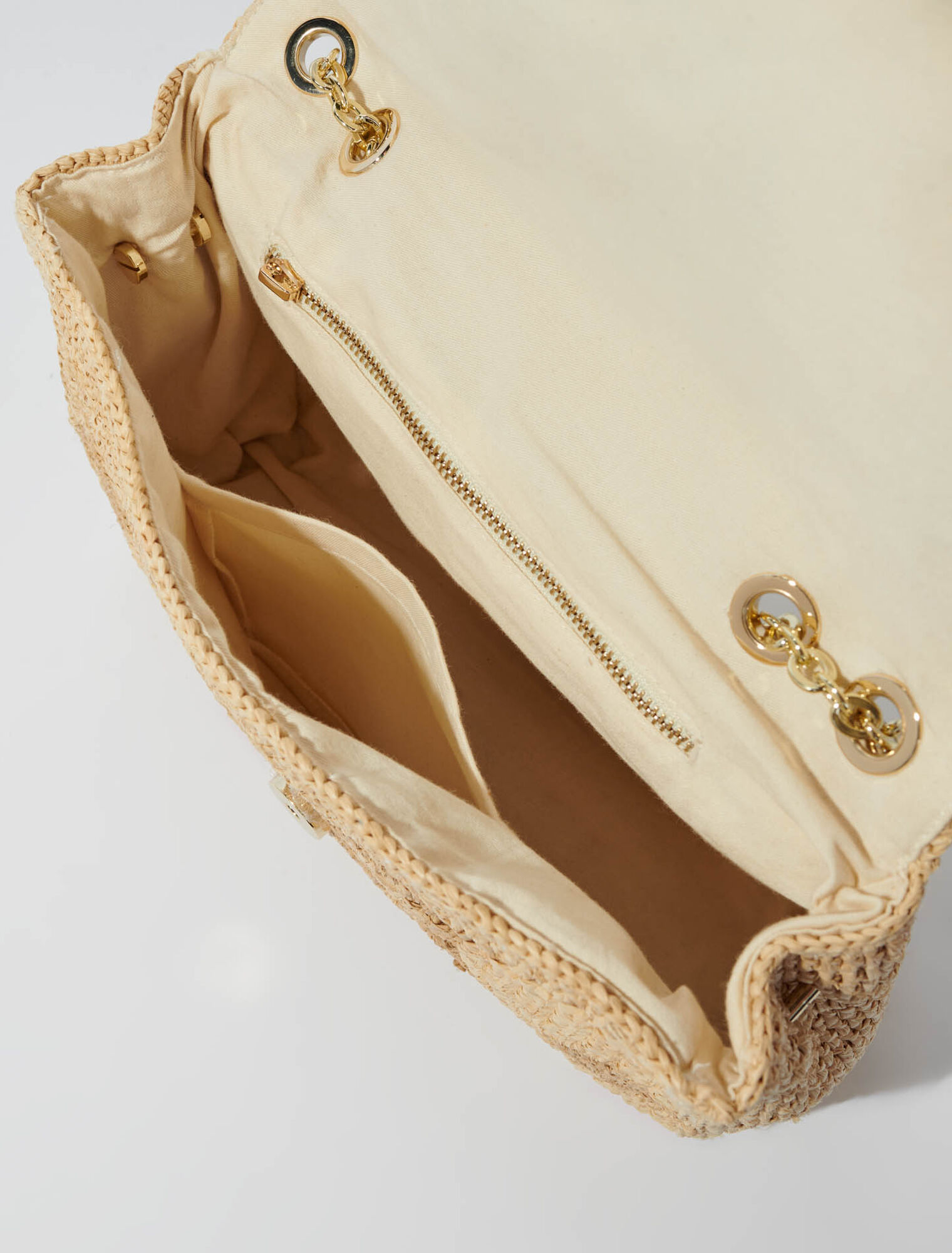Handgefertigte Clover-Basttasche
