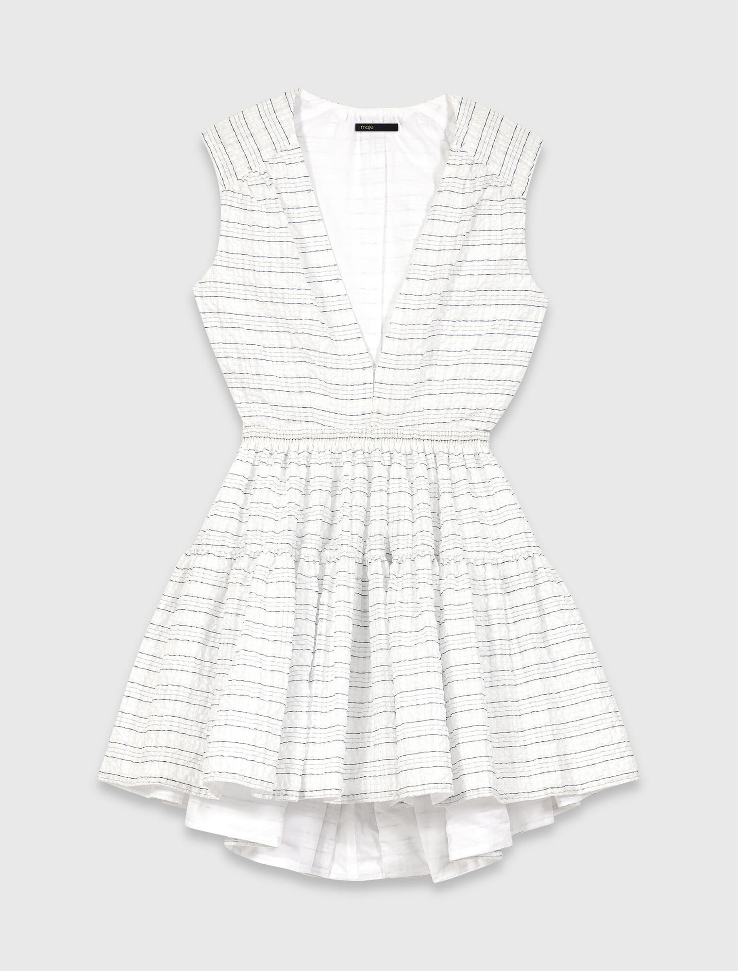 Kurzes A-Linien-Kleid, r&uuml;ckenfrei