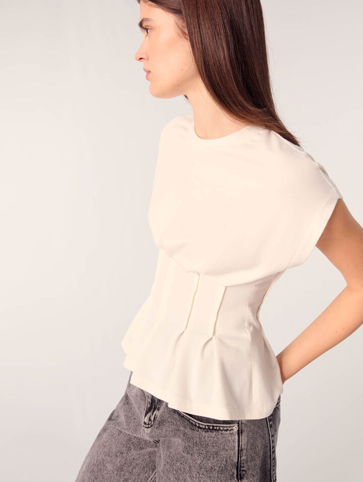T-Shirt mit Abnährern