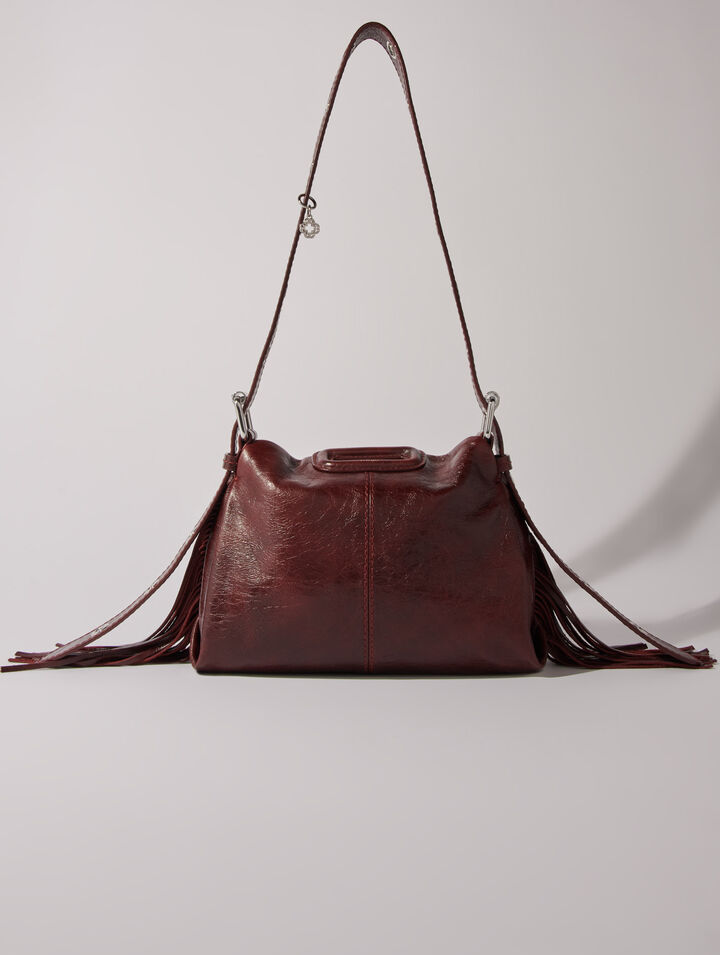 Tasche Miss M Mini, Craquelé-Leder
