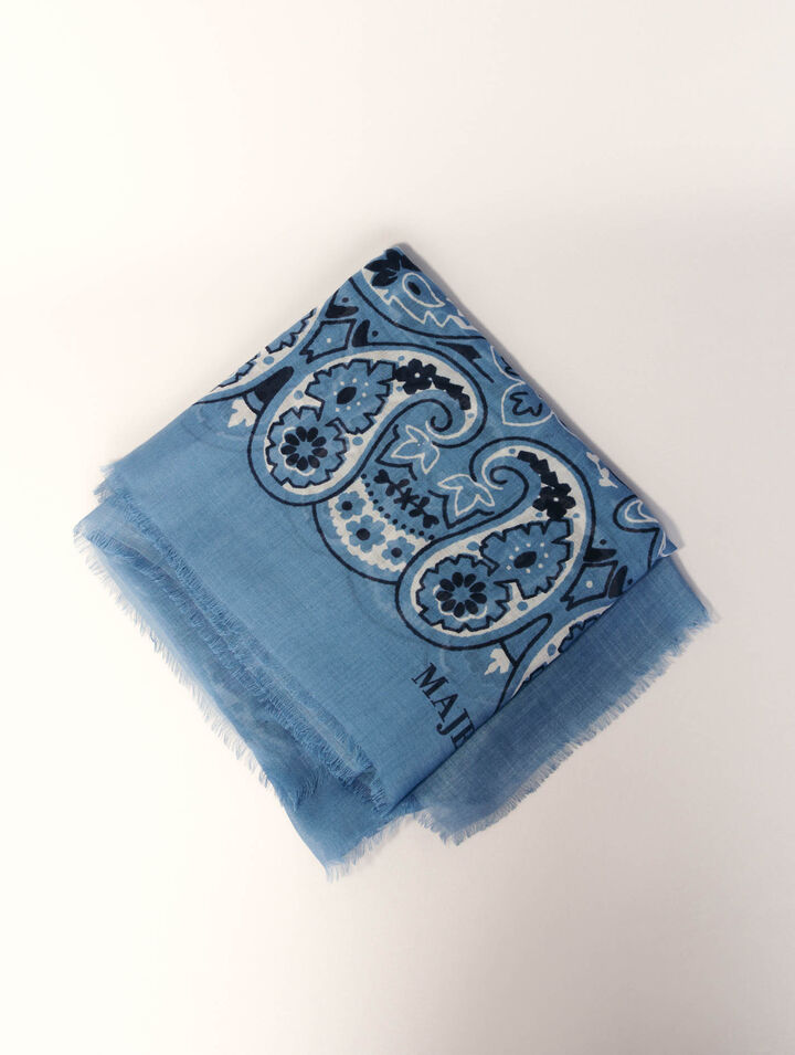 Schal mit Bandana-Print