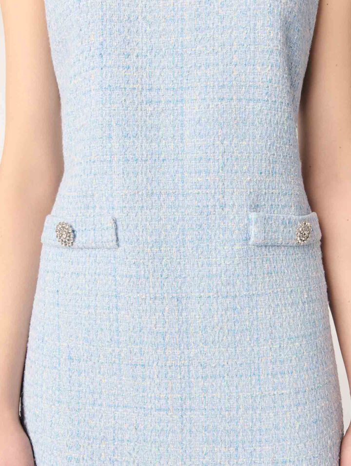 Kurzes Tweedkleid