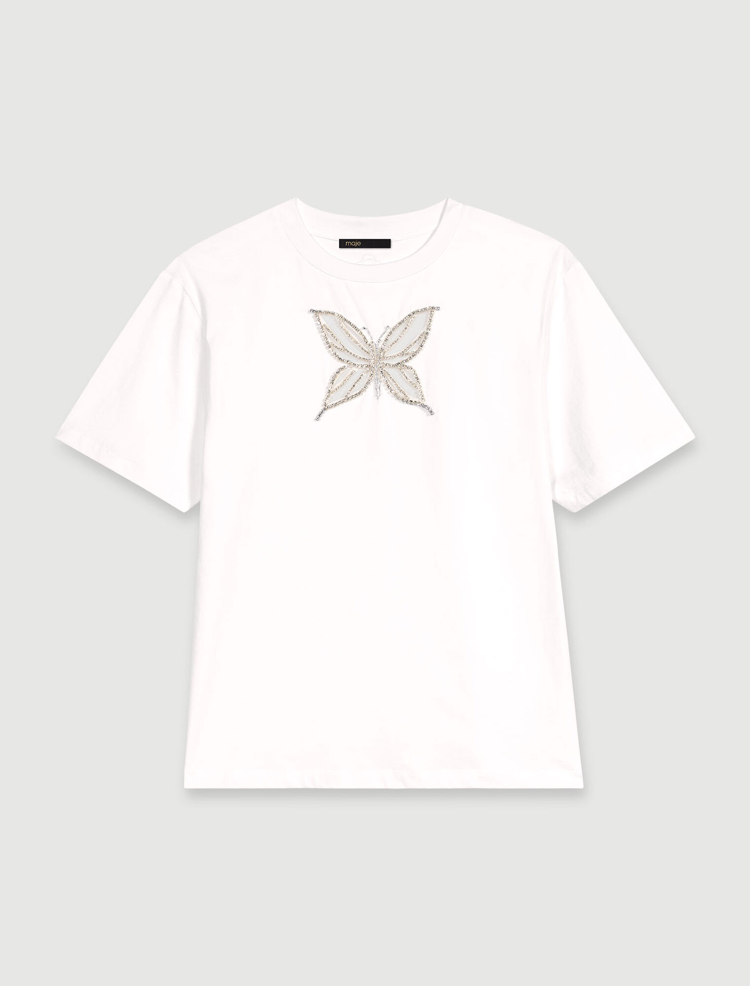 T-Shirt mit Strass