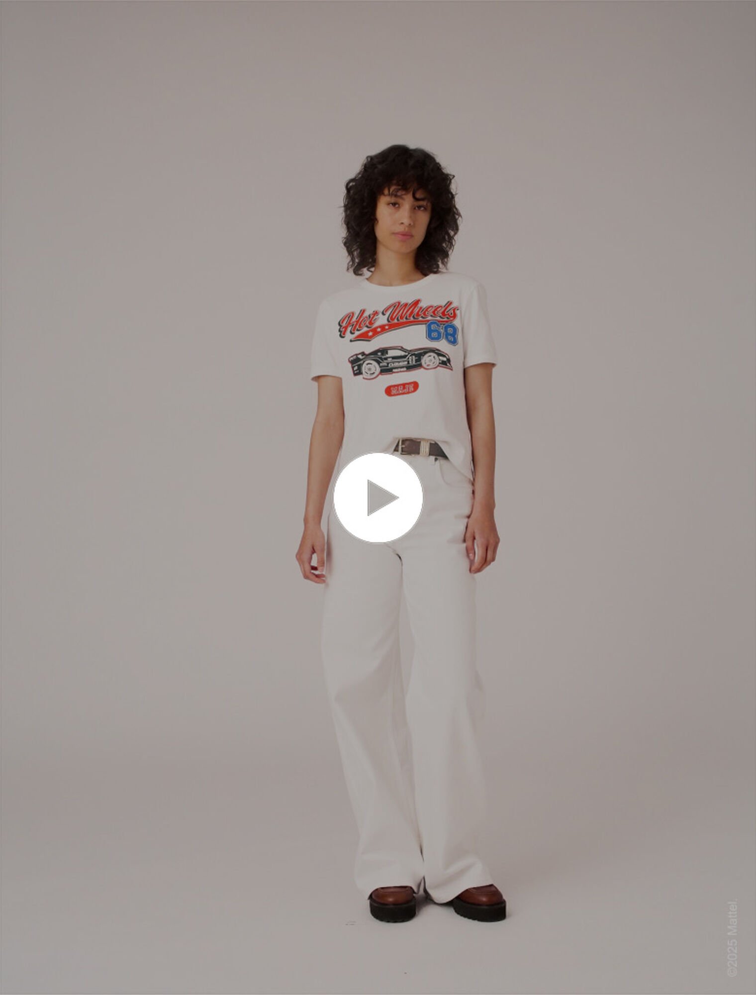 Gemustertes T-Shirt