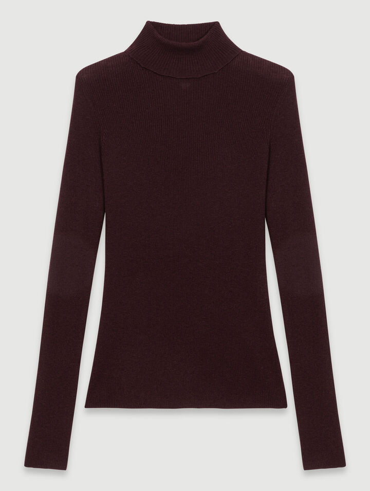 Pullover aus Wolle und Seide