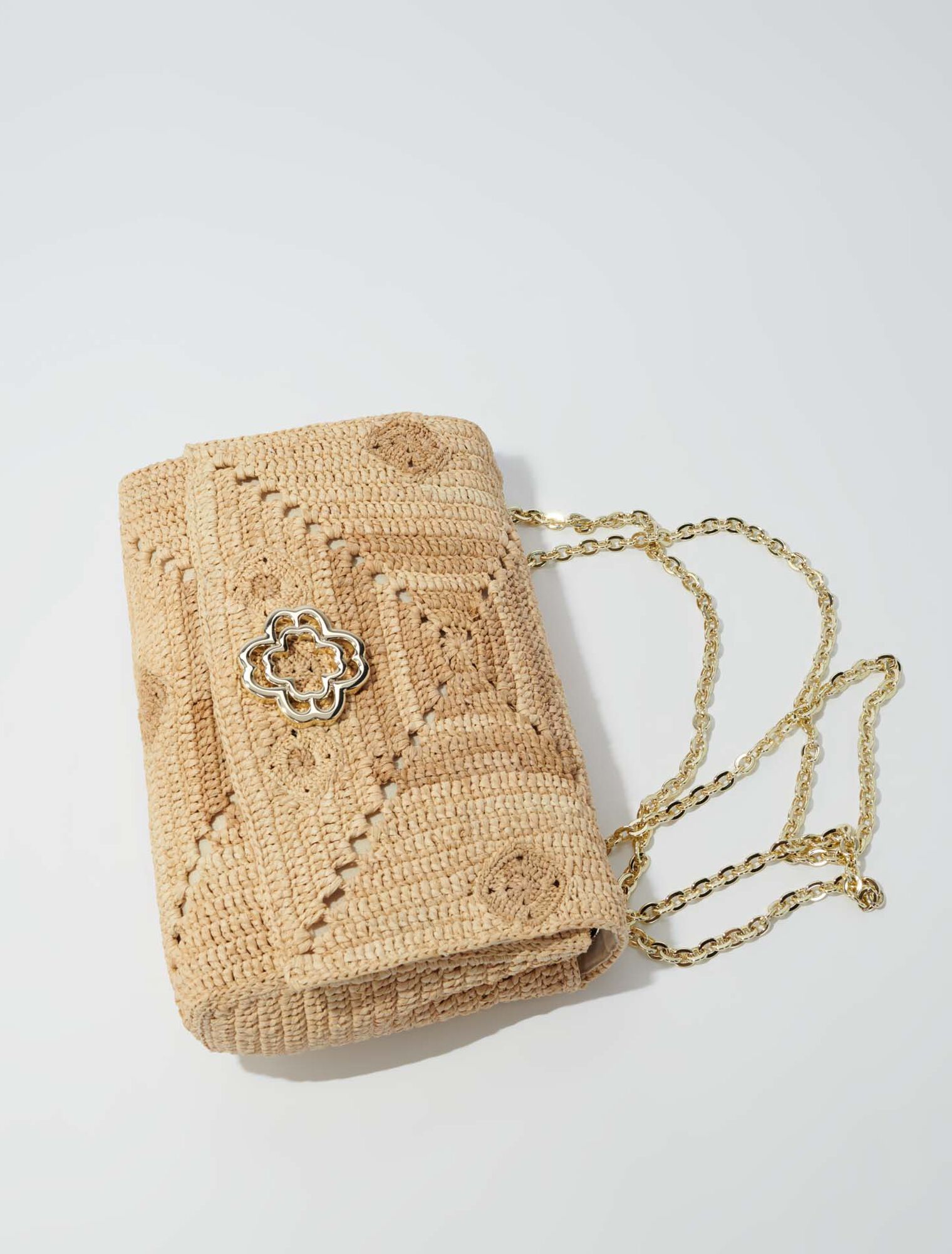 Handgefertigte Clover-Basttasche