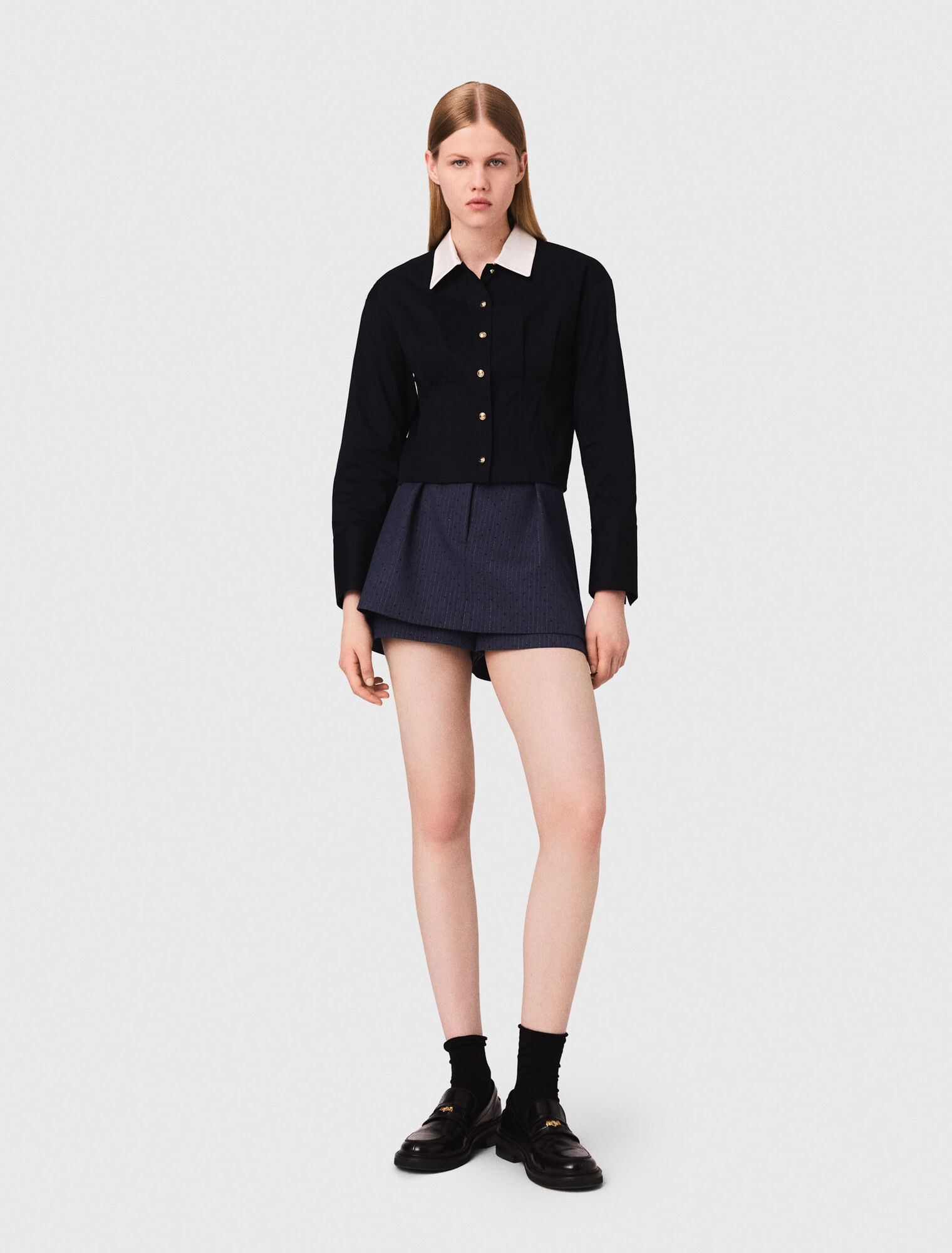Shorts mit Strass