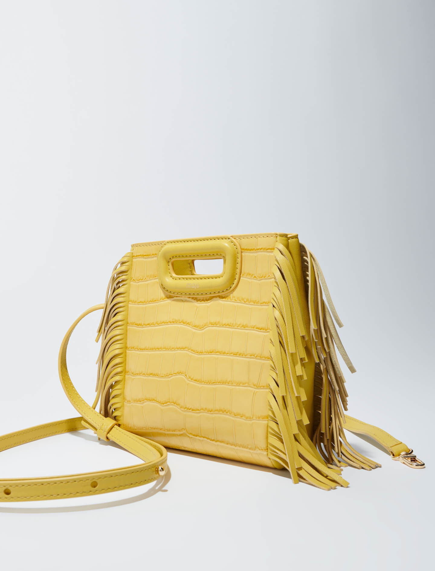 M Mini Tasche aus Krokodilleder