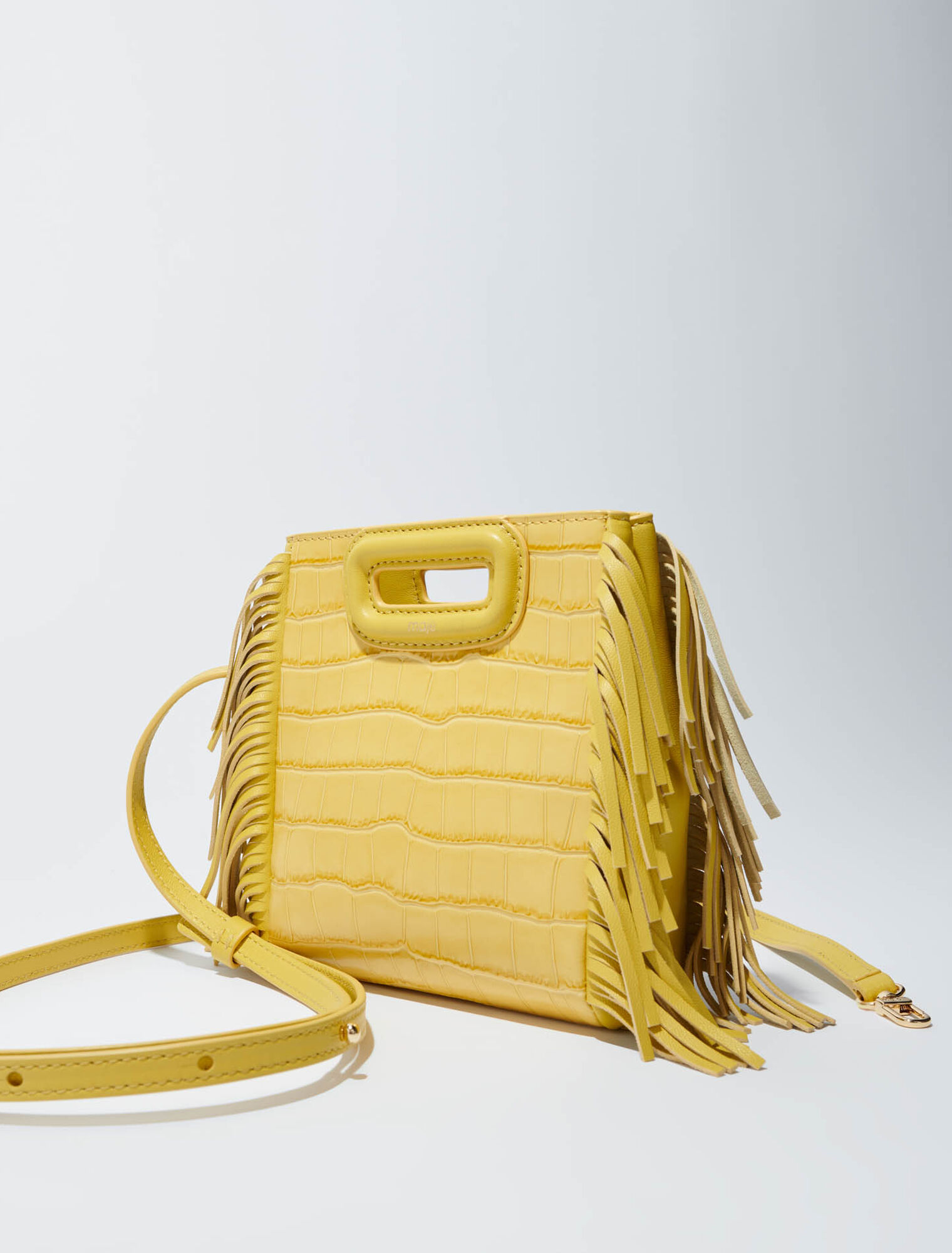 M Mini-Tasche aus Krokodilleder