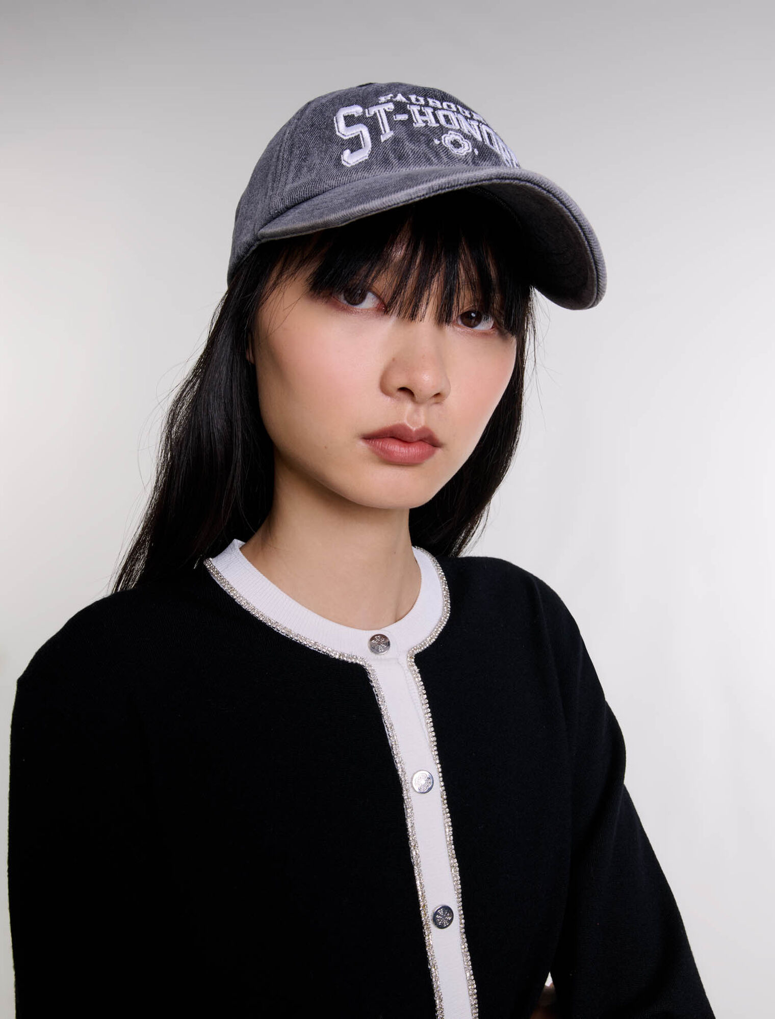 Cap aus Denim Saint Honoré 