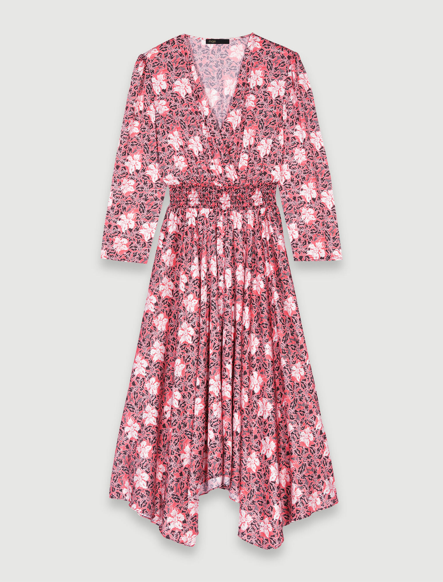 florales Maxikleid