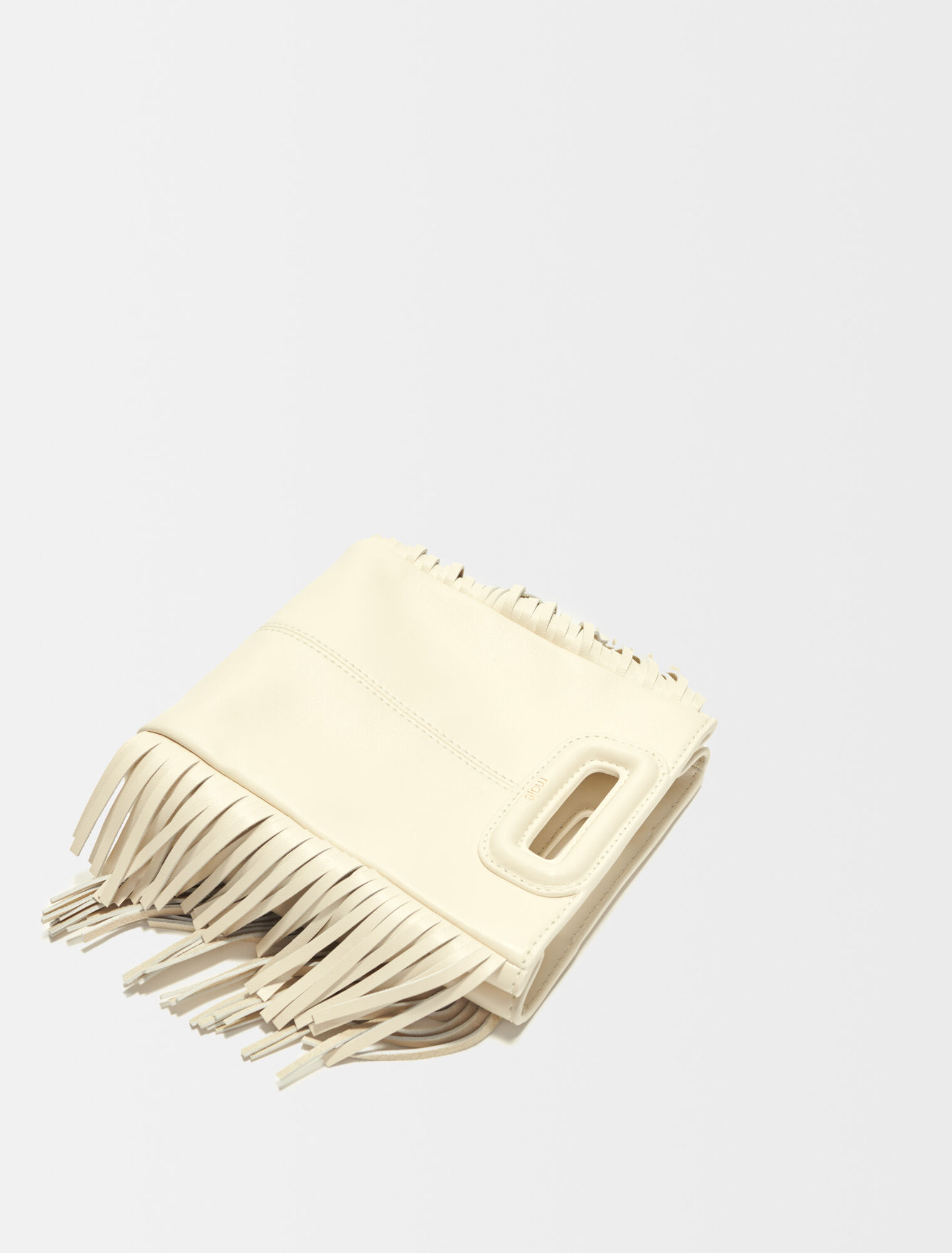Lederhandtasche mit Kette