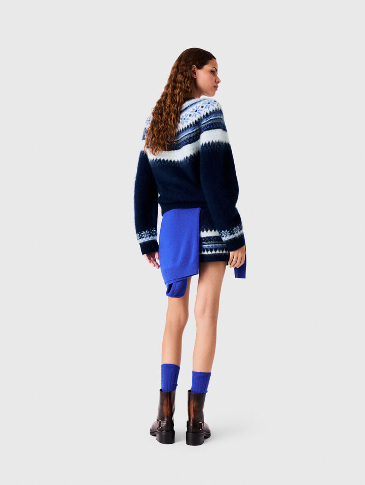 Pullover aus Strickjacquard