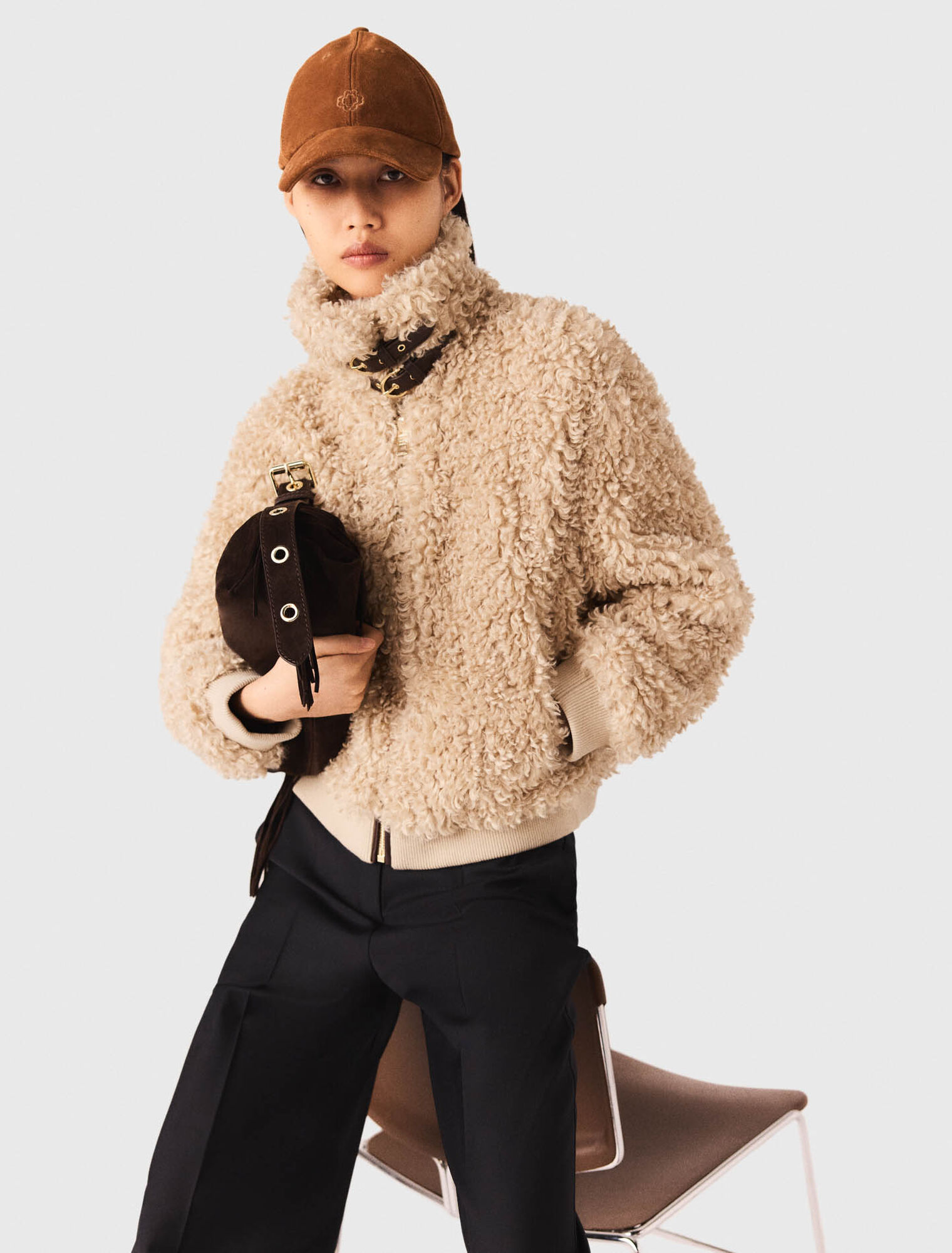Kurzer Blouson aus Bouclé