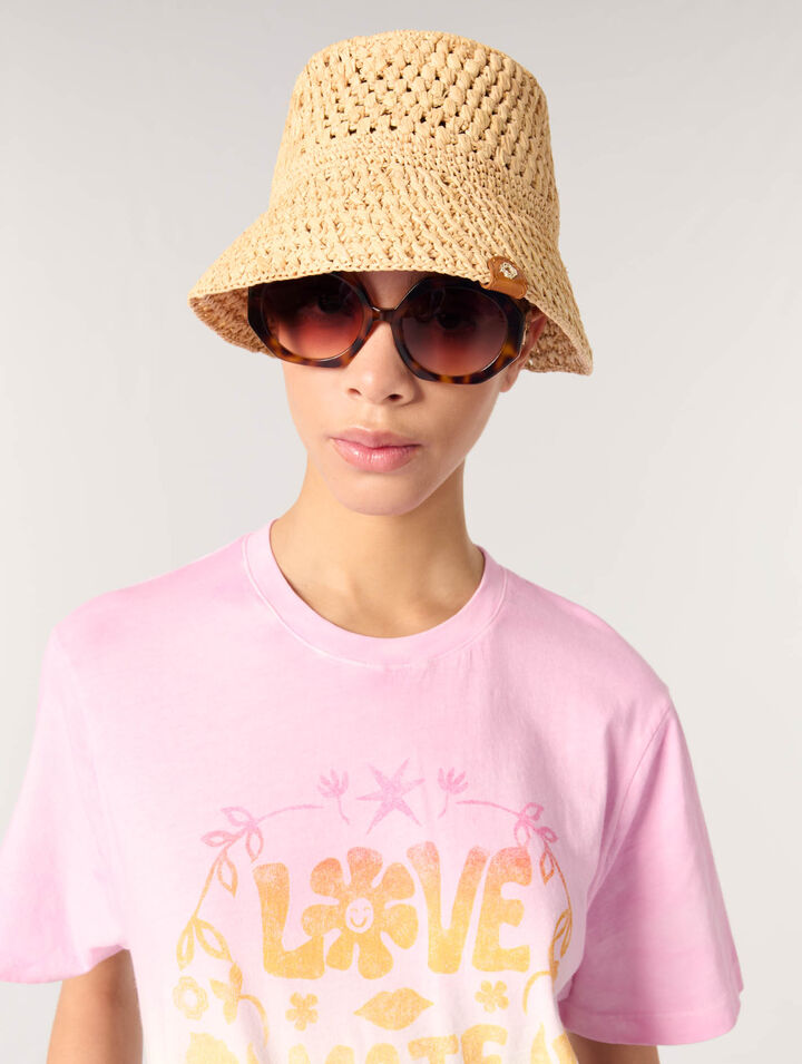 T-Shirt mit Druckmuster