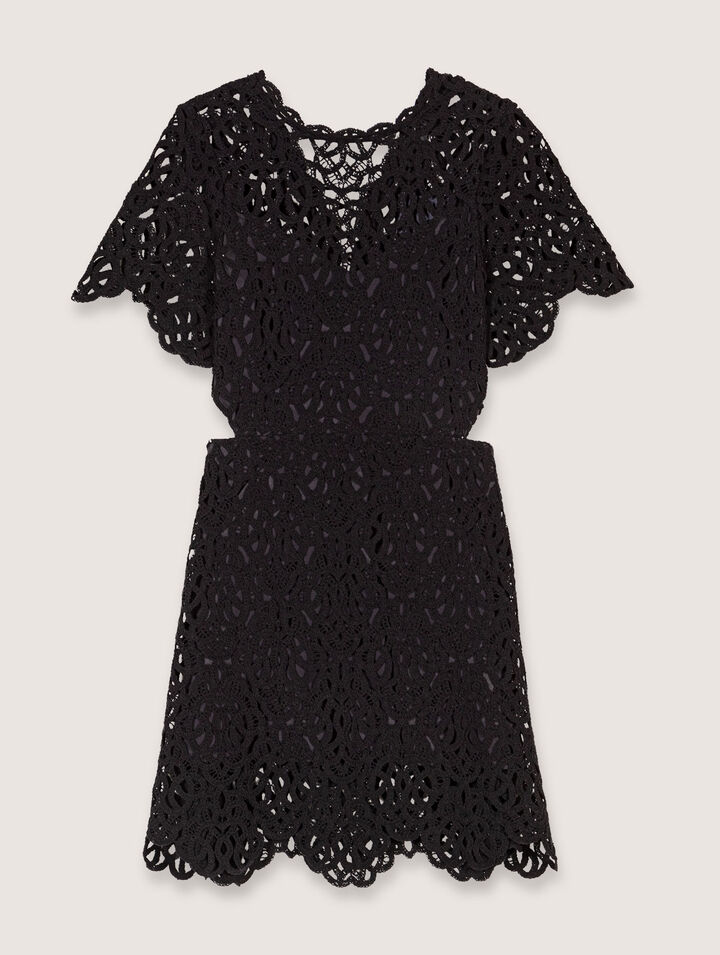 Kurzes gehäkeltes Kleid