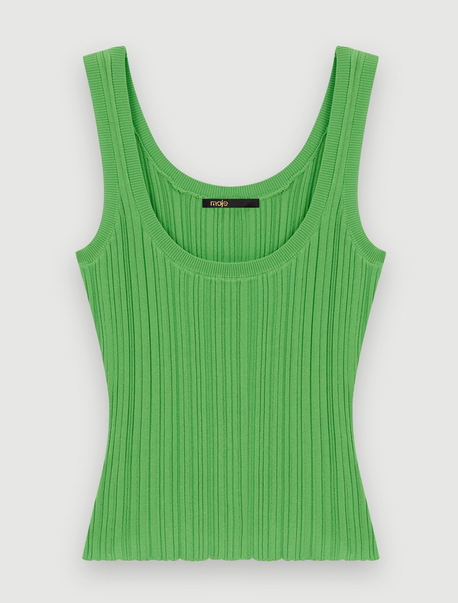 Tank Top aus gerippter Maschenware