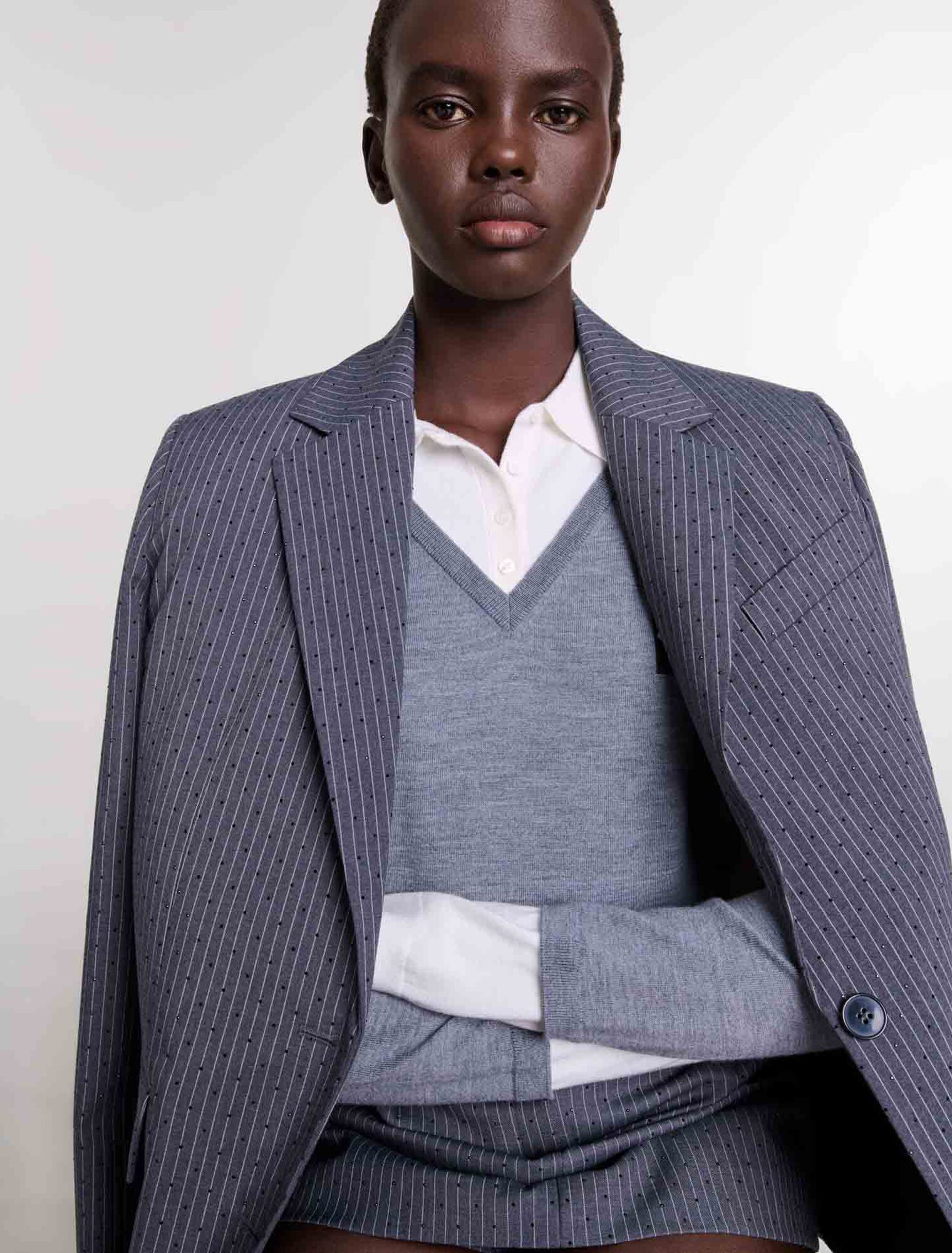 Blazer mit Strass
