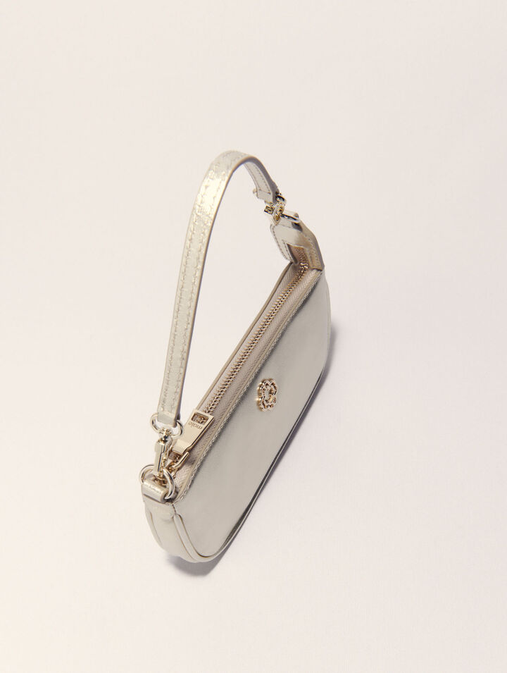 Sarah Pouch aus Metallicleder