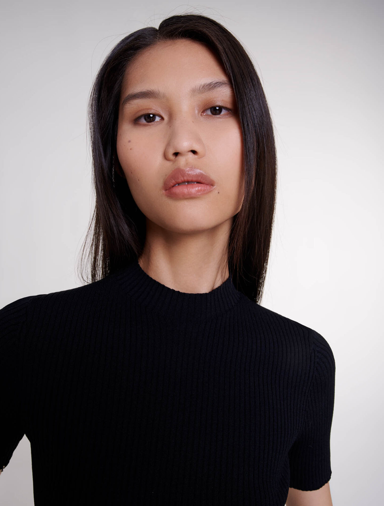 Überkreuztes Crop Top
