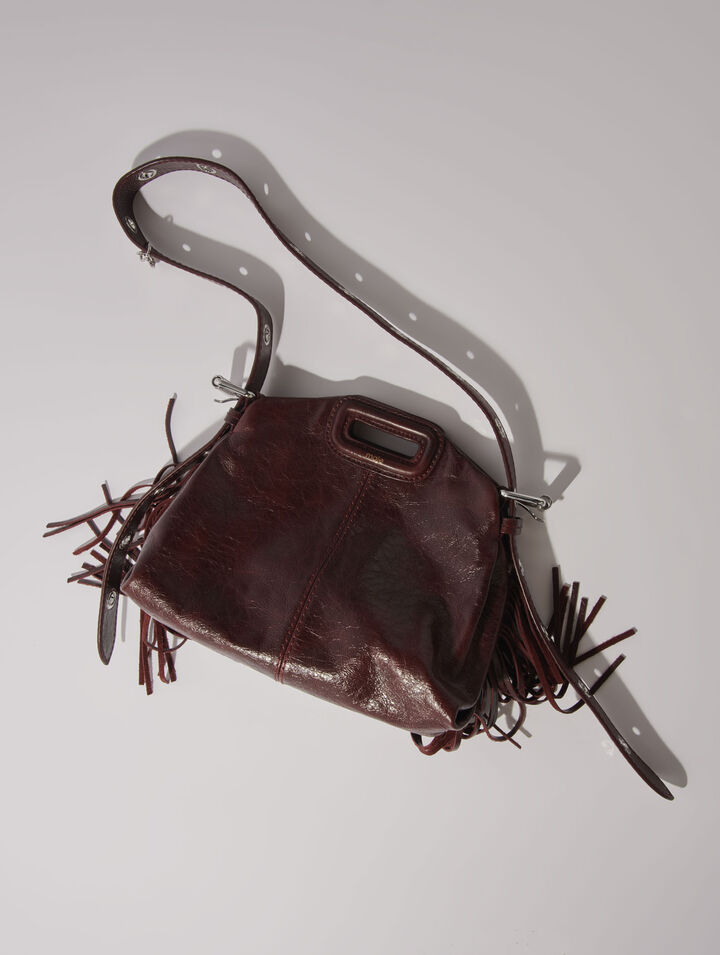 Tasche Miss M Mini, Craquelé-Leder