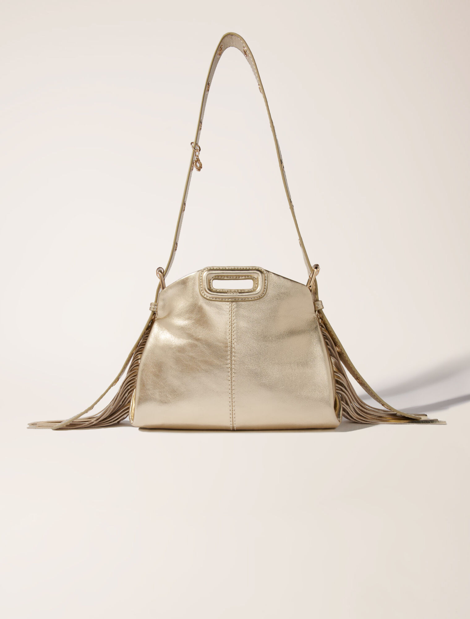 Tasche Miss M Mini, Metallic-Leder