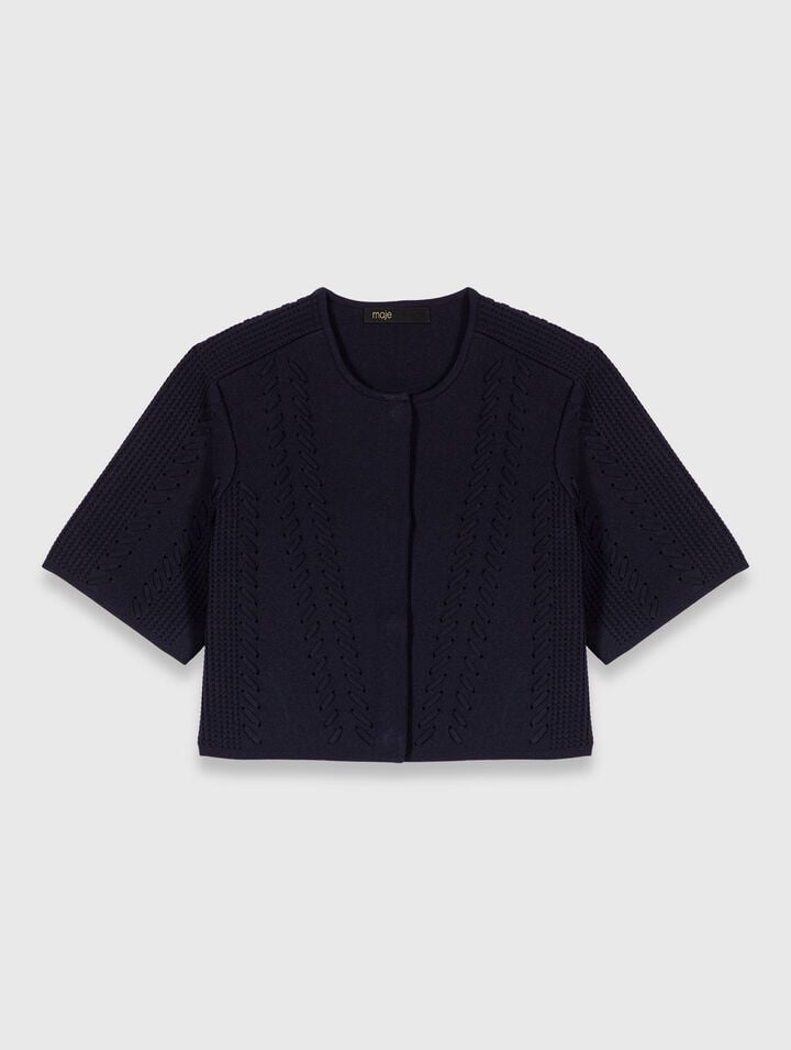 Kurzer Cardigan